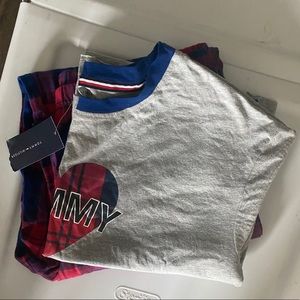 Tommy Hilfiger Plaid Pajama Set